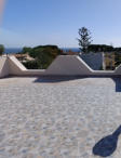 Dachterrasse fertig gefliest